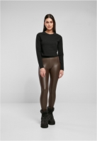 Ladies Faux Leather High Waist Leggings
