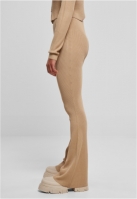 Ladies Rib Knit Bootcut Leggings