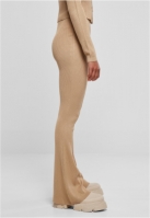 Ladies Rib Knit Bootcut Leggings