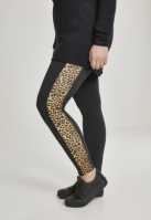 Ladies Side Striped Pattern Leggings