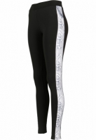 Ladies Side Striped Pattern Leggings