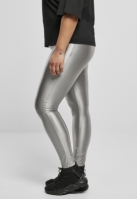 Ladies Highwaist Shiny Metallic Leggings