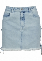Ladies Denim Lace Up Skirt