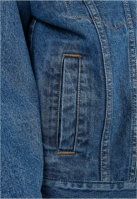 Ladies Oversized Sherpa Denim Jacket