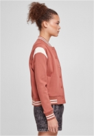 Ladies Inset College Sweat Jacket