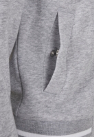 Ladies Organic Inset College Sweat Jacket