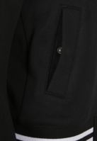 Ladies Organic Inset College Sweat Jacket
