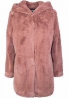Ladies Hooded Teddy Coat