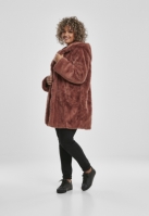 Ladies Hooded Teddy Coat
