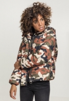 Ladies Boyfriend Camo Puffer Jacket