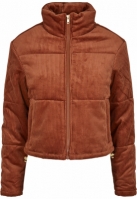 Ladies Corduroy Puffer Jacket