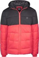 Hooded 2-Tone Puffer Jacket