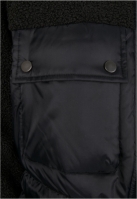 Ladies Sherpa Mix Puffer Jacket