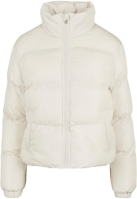 Ladies Short Peached Puffer Jacket
