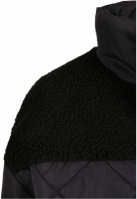 Ladies Oversized Diamond Quilt Puffer Jacket