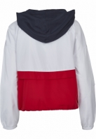 Ladies 3-Tone Oversize Windbreaker