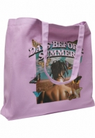 Days Before Summer Oversize Canvas Tote Bag