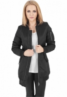 Ladies Long Bomber Jacket