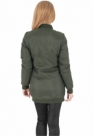 Ladies Long Bomber Jacket