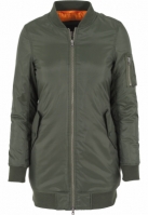 Ladies Long Bomber Jacket