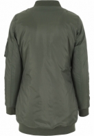 Ladies Long Bomber Jacket