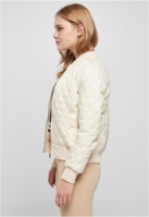 Ladies Diamond Quilt Nylon Jacket