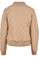 Ladies Diamond Quilt Nylon Jacket