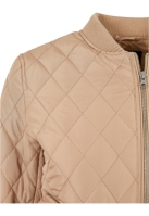 Ladies Diamond Quilt Nylon Jacket