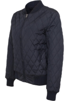 Ladies Diamond Quilt Nylon Jacket