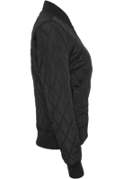 Ladies Diamond Quilt Nylon Jacket