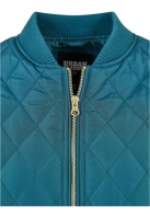 Ladies Diamond Quilt Nylon Jacket