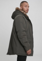 Hooded Faux Fur Parka