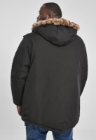 Hooded Faux Fur Parka