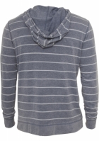 Striped Burnout Hoody
