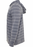 Striped Burnout Hoody