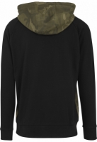 Camo Contrast Raglan Hoody