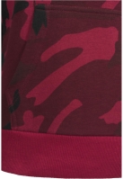 High Neck Camo Hoody