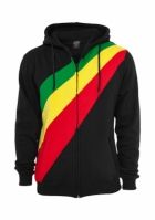 Diagonal Zip Hoody