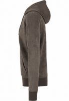 Imitation Suede Hoody
