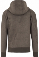 Imitation Suede Hoody