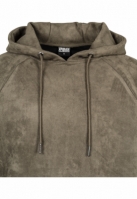 Imitation Suede Hoody