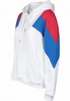 Ladies Oversize 3-Tone Block Hoody
