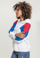 Ladies Oversize 3-Tone Block Hoody