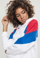 Ladies Oversize 3-Tone Block Hoody