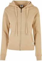 Ladies Organic Terry Zip Hoody