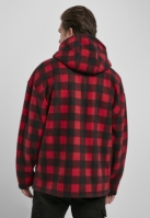 Patterned Polar Fleece Half Zip Hoody