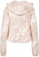 Ladies Camo Cropped Hoody