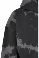 Ladies Oversized Short Bleached Hoody