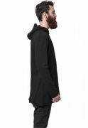 Long Shaped Back Zipped Hoody