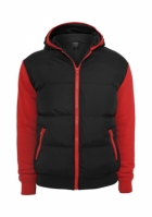 Sweat Nylon Bubble Zip Hoody